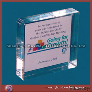 Square 4"*6" Clear Hot Selling Acrylic Picture Frame